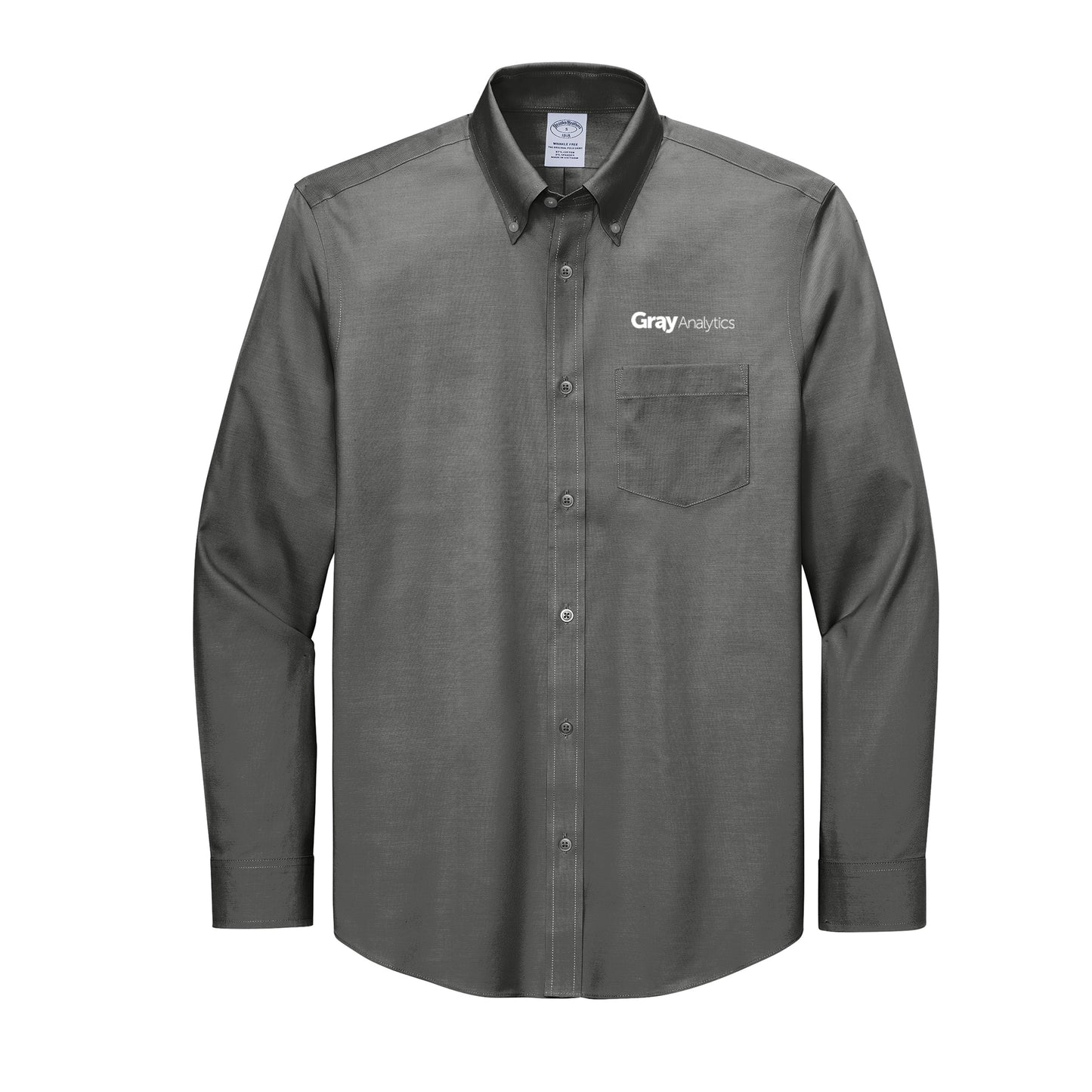 MEN'S Brooks Brothers® Wrinkle-Free Stretch Pinpoint Shirt - BB18000 - AO