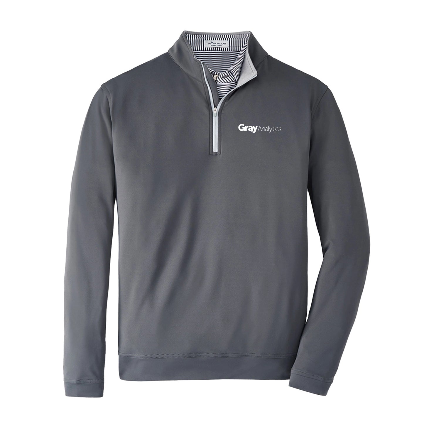 MEN'S Peter Millar Perth Stretch Loop Terry Quarter-Zip - LS - ME0EK40