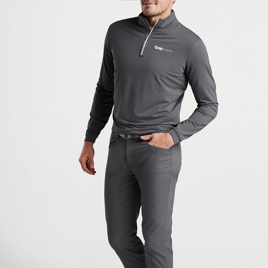 MEN'S Peter Millar Perth Stretch Loop Terry Quarter-Zip - LS - ME0EK40