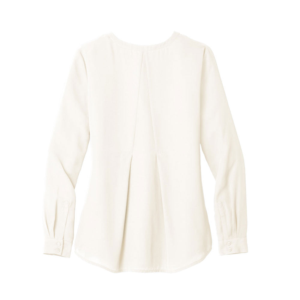 WOMEN'S Port Authority Long Sleeve Button-Front Blouse - LW700 - LS