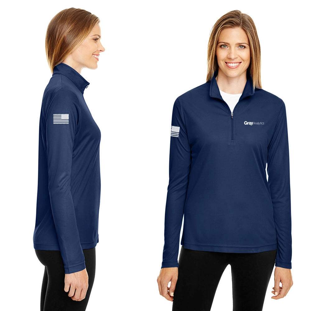 WOMEN'S Team 365 Zone Performance Quarter-Zip - TT31W - LS