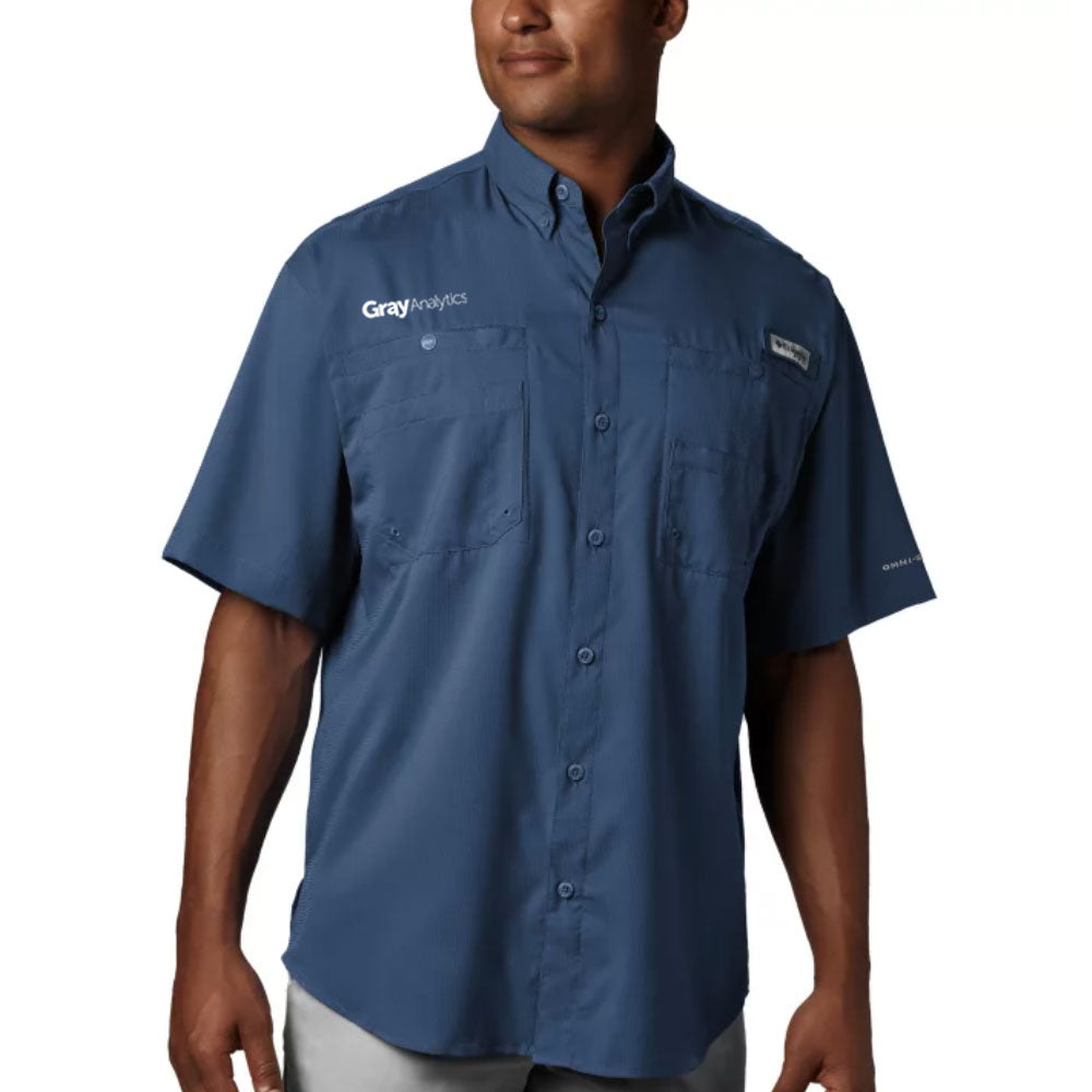MEN'S Columbia PFG Tamiami™ II Short Sleeve Shirt TALL- FT7266 - LS