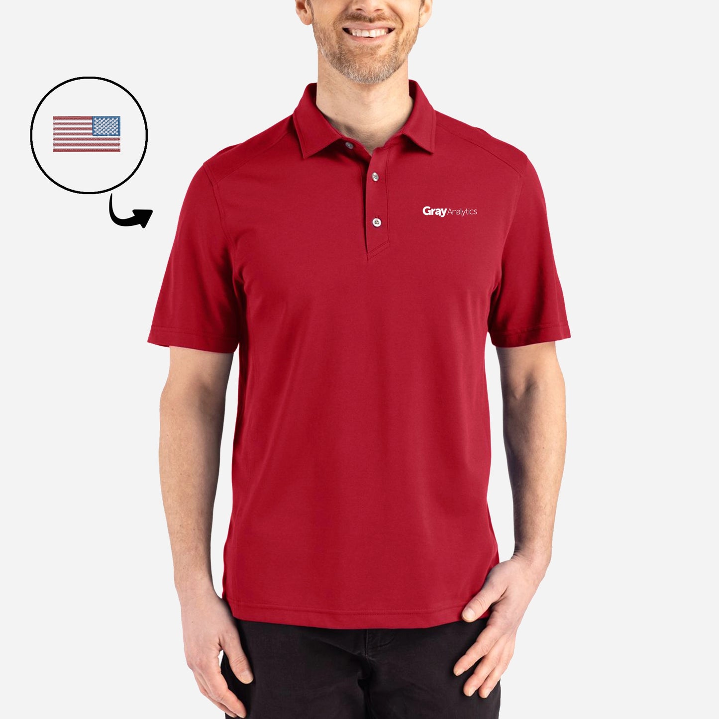MEN'S Cutter + Buck Advantage Polo (TALL) - BCK01358 - S26