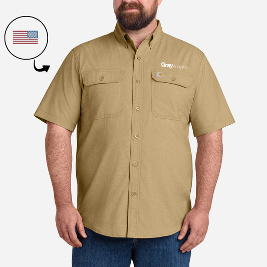 MEN'S Carhartt Force® Solid Short Sleeve Shirt - CT105292 - S26