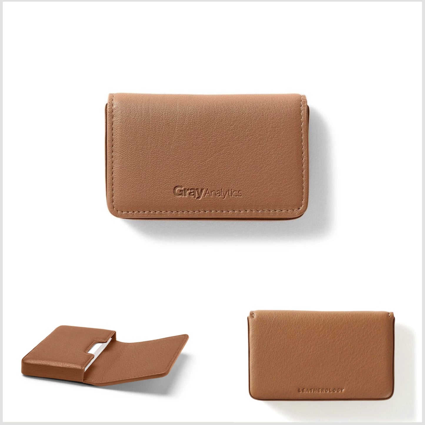 Leather Business Card Case - LS