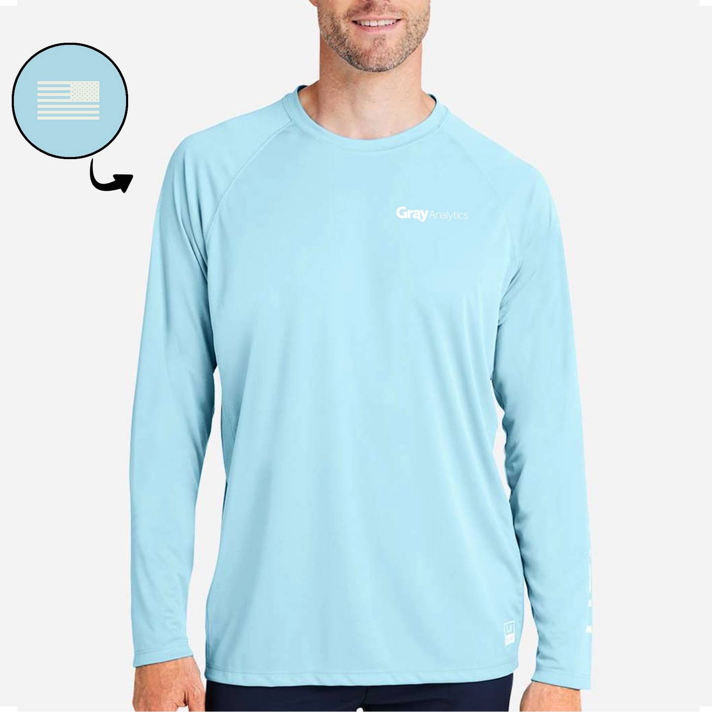 UNISEX HUK LoPro Pursuit Long Sleeve Tshirt - H12L009 - S26
