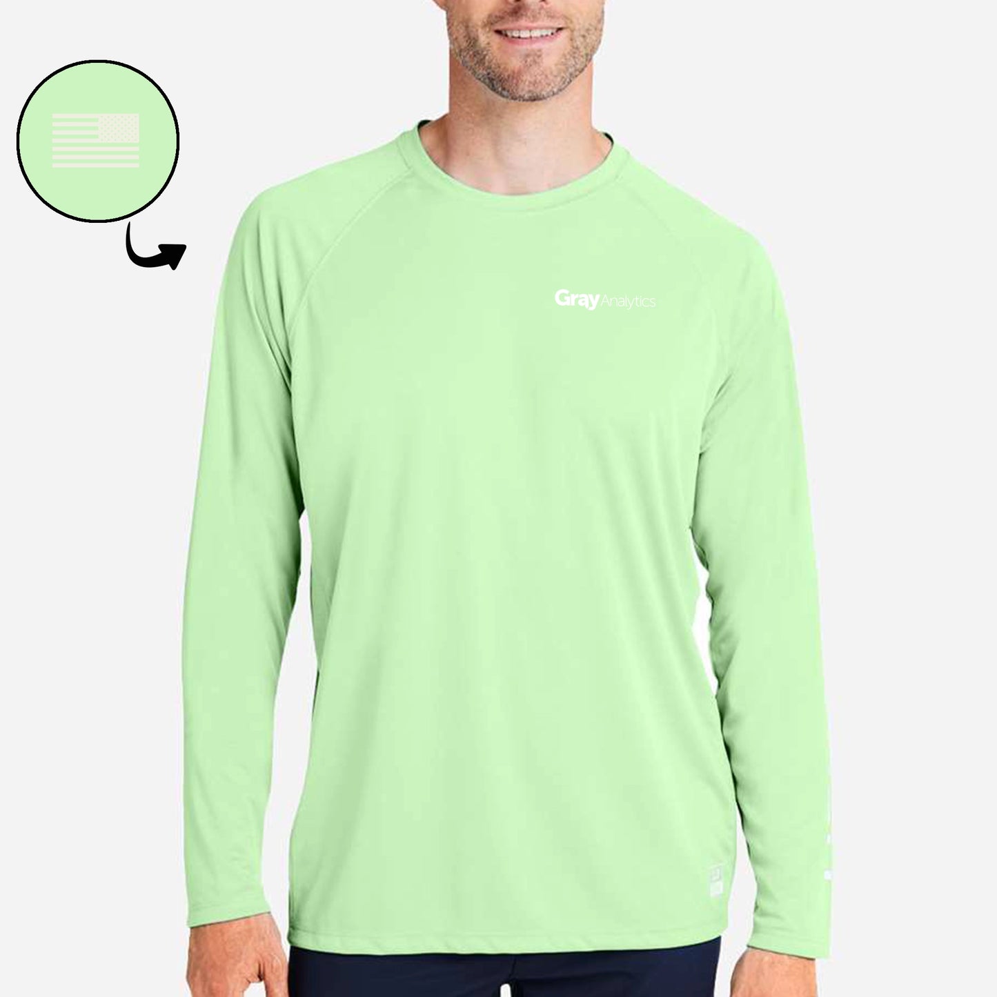 UNISEX HUK LoPro Pursuit Long Sleeve Tshirt - H12L009 - S26