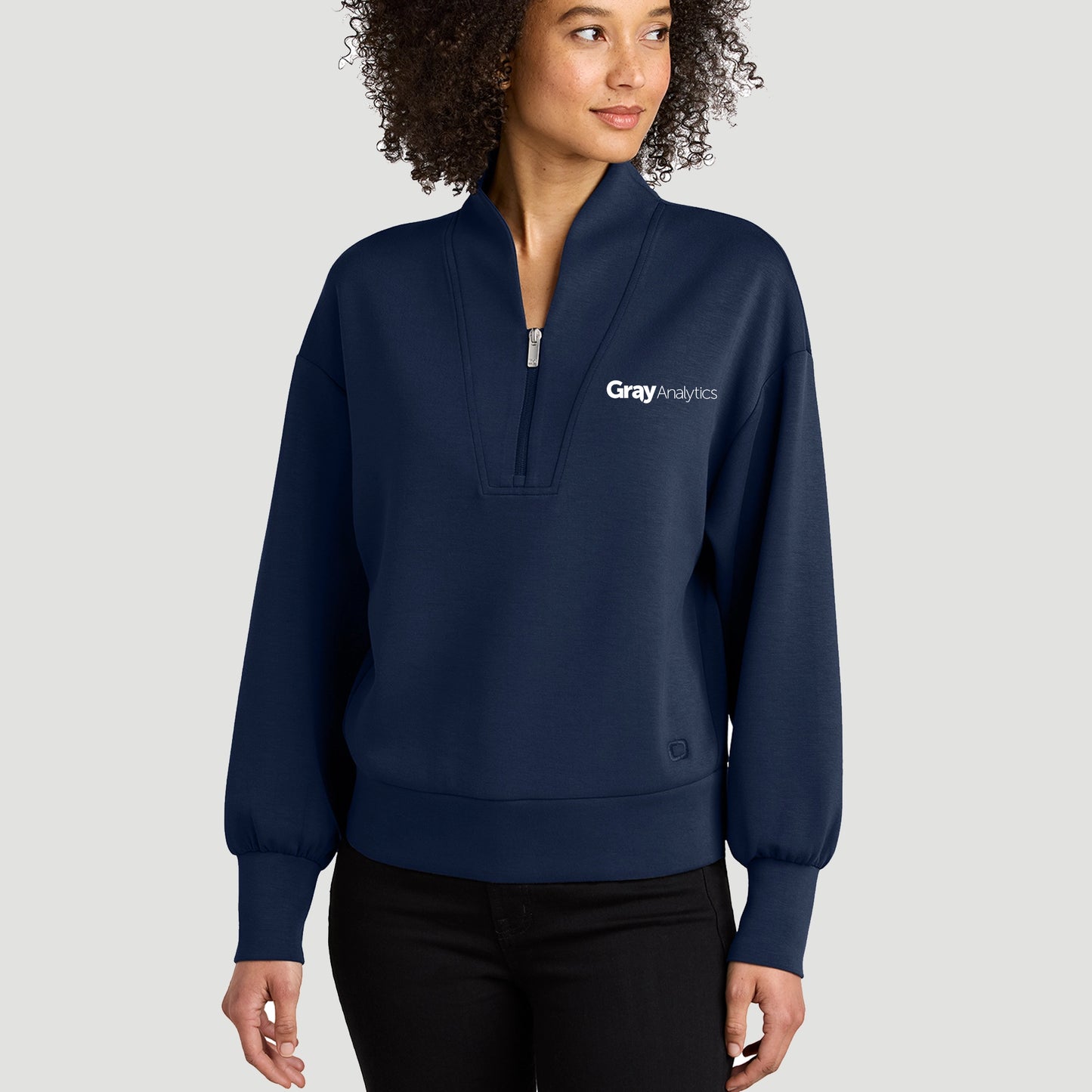 WOMEN'S OGIO® Transcend Quarter-Zip - LS - 30239