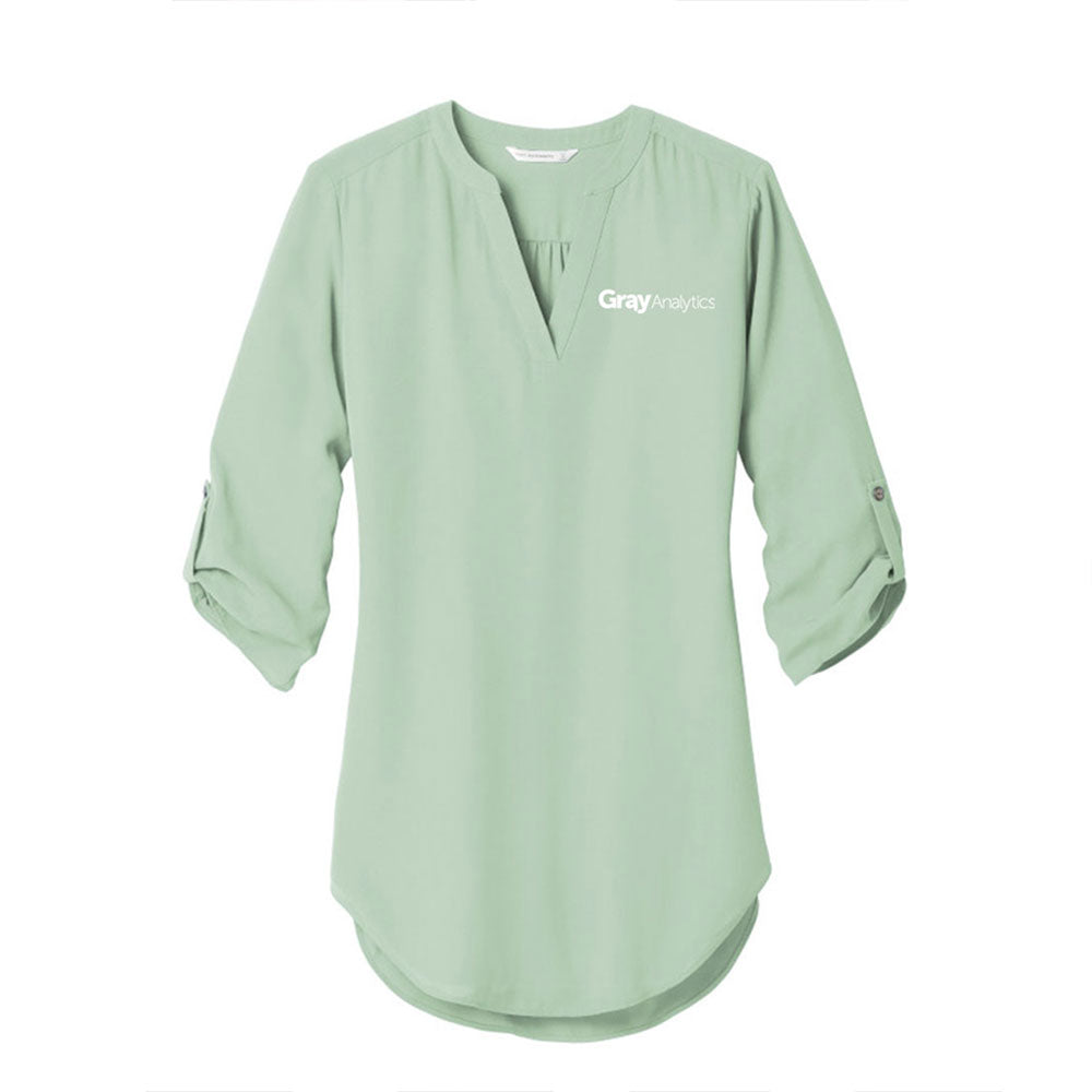 WOMEN'S Port Authority 3/4-Sleeve Tunic Blouse - LW701 - LS