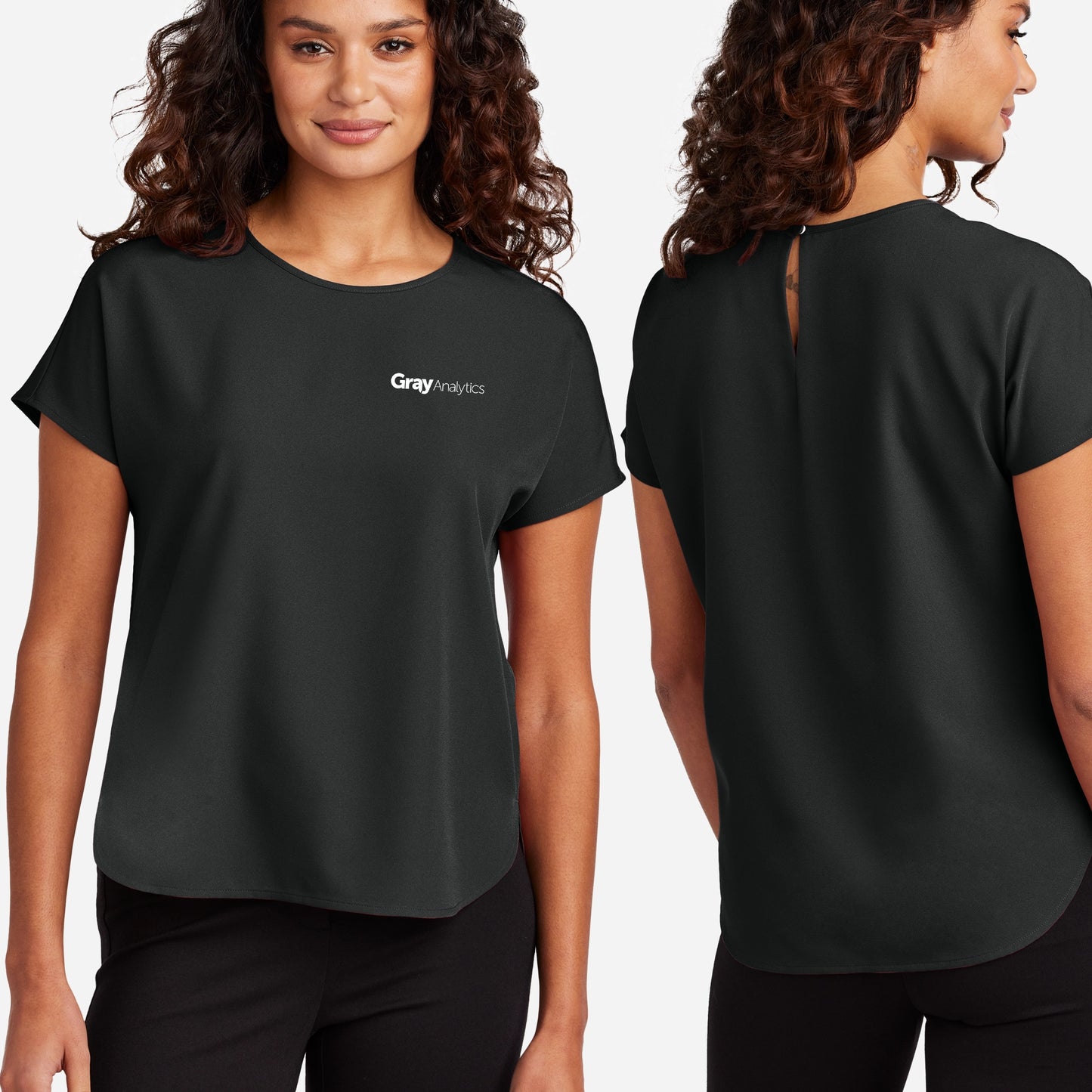 WOMEN'S Mercer + Mettle Stretch Crepe Crew - MM2015 - S26