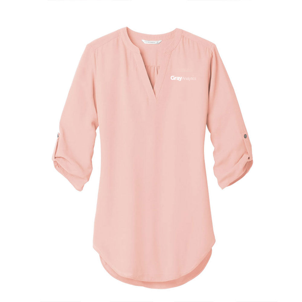 WOMEN'S Port Authority 3/4-Sleeve Tunic Blouse - LW701 - LS