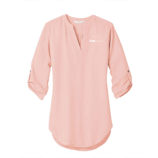 WOMEN'S Port Authority 3/4-Sleeve Tunic Blouse - LW701 - LS