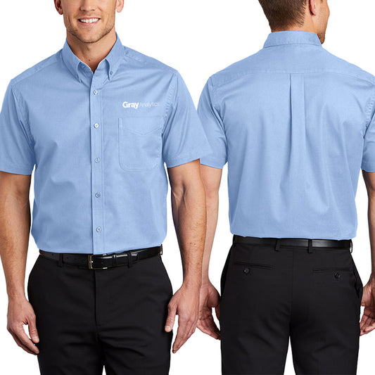 MEN'S Short Sleeve Easy Care Shirt  TALL - TLS508 - LS